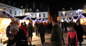Le marché de Noël de Pontarlier se tient désormais également place Saint-Bénigne