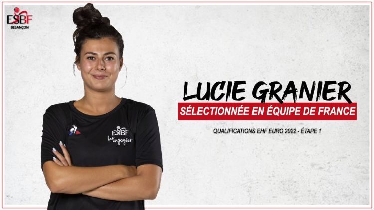 Mondiaux 2021 : Lucie Granier (ESBF) avec les Bleues contre l&#039;Angola