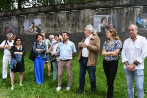 Inauguration de l&#039;exposition à Besançon 