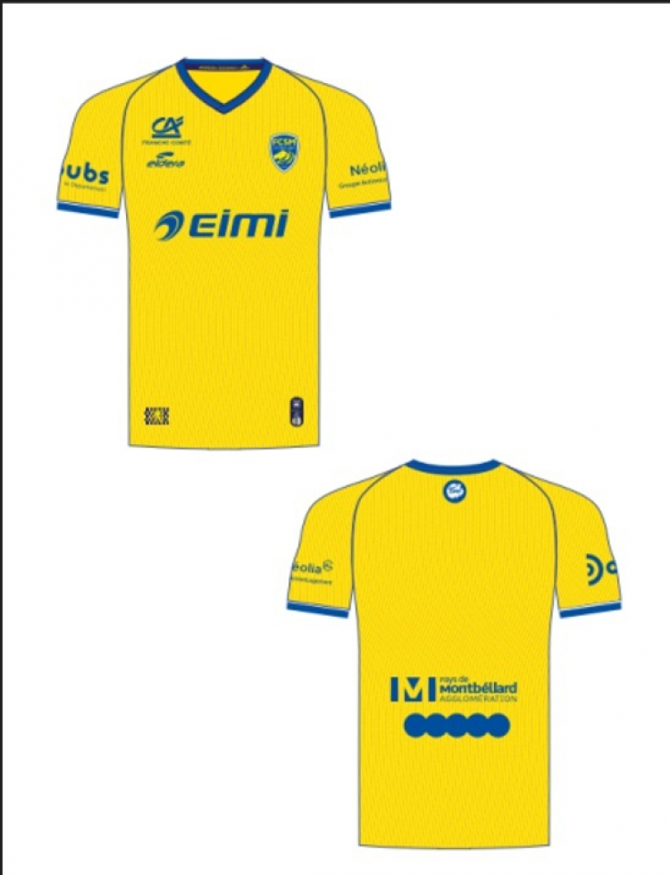 Le maillot des Socios est arrivé.