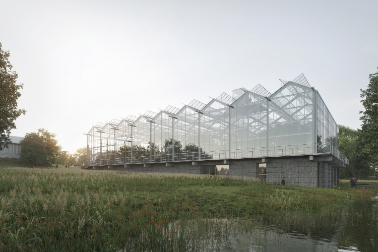 Nouveau jardin des sciences de Besançon : lancement des travaux des serres botaniques