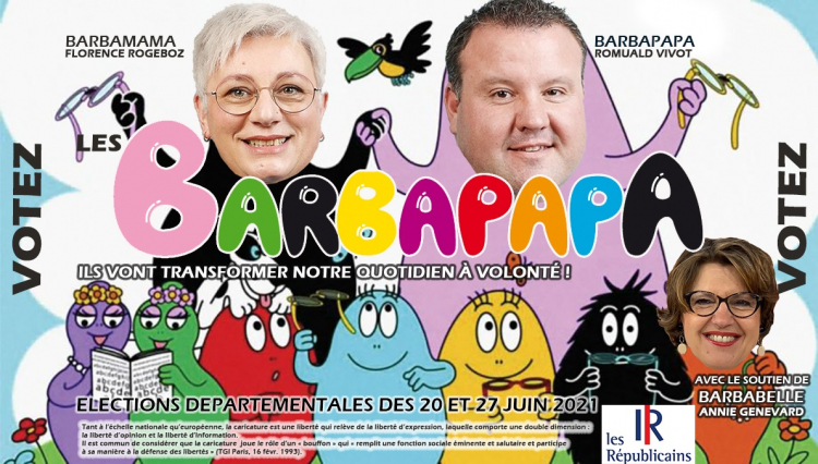 Départementales 2021 : le caricaturiste politique pontissalien a encore frappé