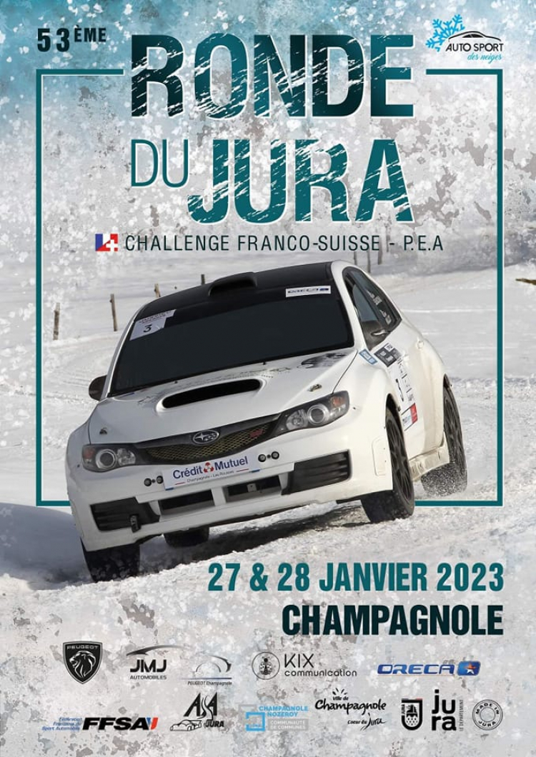 53ème Ronde du Jura les 27 et 28 janvier
