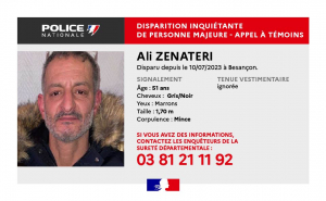 Besançon : Disparition inquiétante