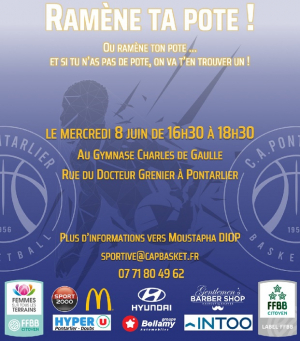 Pontarlier / Basket : « ramène ta pote »