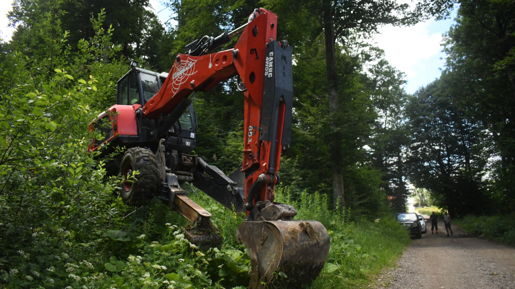 Démontage des téléskis de l&#039;Arcan et du Schuss au Larmont