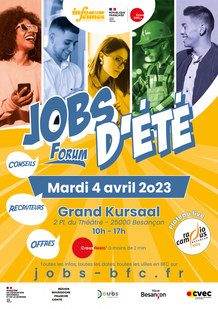 Emploi : Cinquième édition du jobs été