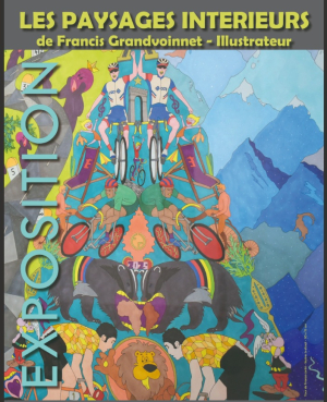 Montperreux : l&rsquo;univers de Francis Grandvoinnet s&rsquo;expose &agrave; la biblioth&egrave;que