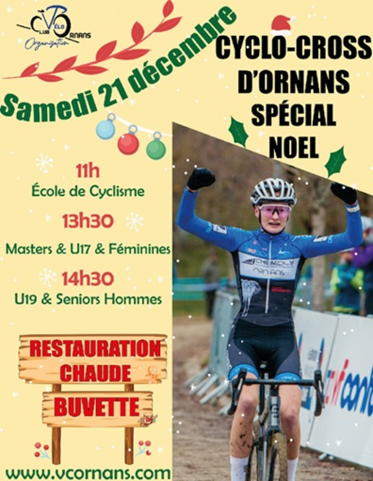 Cyclo-cross : week-end sportif ce samedi à Ornans