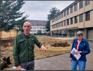 Johnny Magnenet et Claudine Caulet 