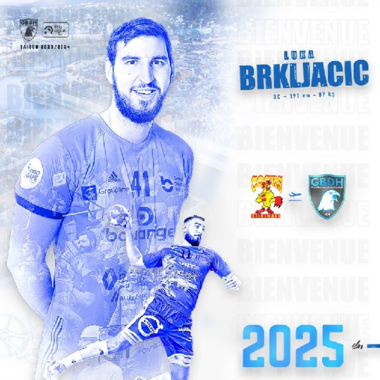 Handball / Proligue : Vallet quitte le GBDH.  Brkljacic en renfort.