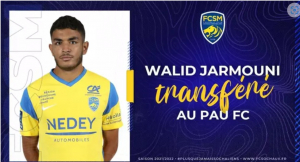 Foot / L2 : Jarmouni quitte le FC Sochaux Montbéliard