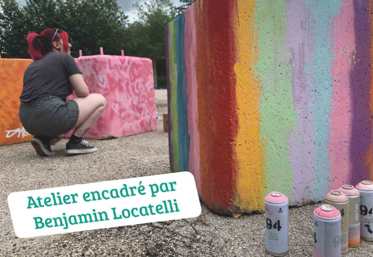 Pontarlier : Atelier graff gratuit tous les jours du 25 au 29 juillet