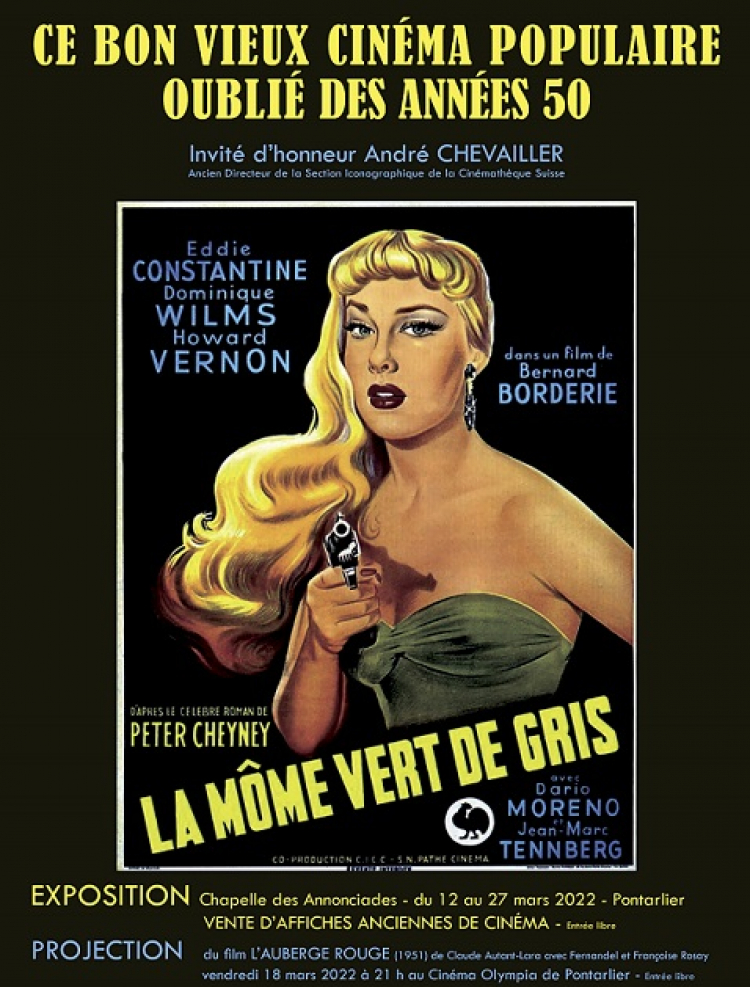 Pontarlier va rendre hommage au cinéma populaire des années 50