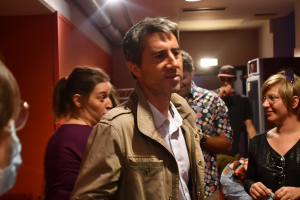 Union populaire : Meeting politique avec François Ruffin à Besançon