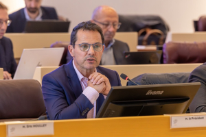 Jérôme Durain, nouveau président de la région BFC