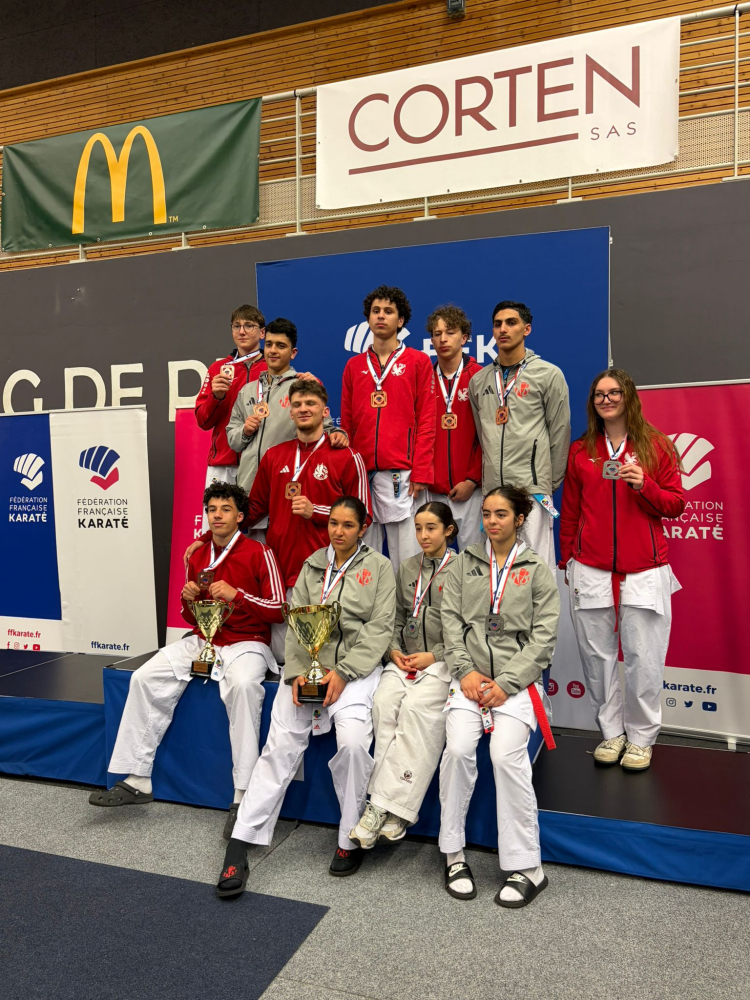 Le Planoise Karat&eacute; Academy fait &agrave; nouveau briller Besan&ccedil;on aux Championnats de France Juniors &agrave; Valence