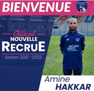 Foot / N3 : Amine Hakkar retrouve le Besançon Foot