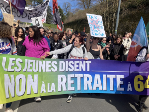 Reforme des retraites : mobilisation au lycée Pasteur