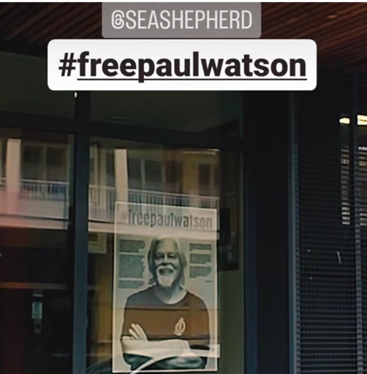 La Ville de Lons-le-Saunier apporte son soutien à Paul Watson