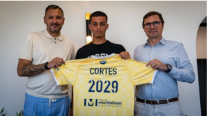 Football : Ethan Cortes rejoint le FC Sochaux-Montb&eacute;liard