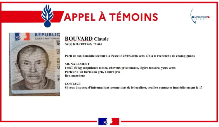 Jura : disparition inqui&eacute;tante