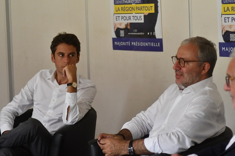 Régionales 2021 : Denis Thuriot s&#039;offre un dernier meeting en compagnie de Gabriel Attal