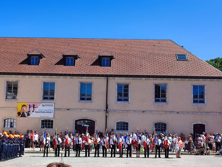 Défilé du 14 juillet à Pontarlier