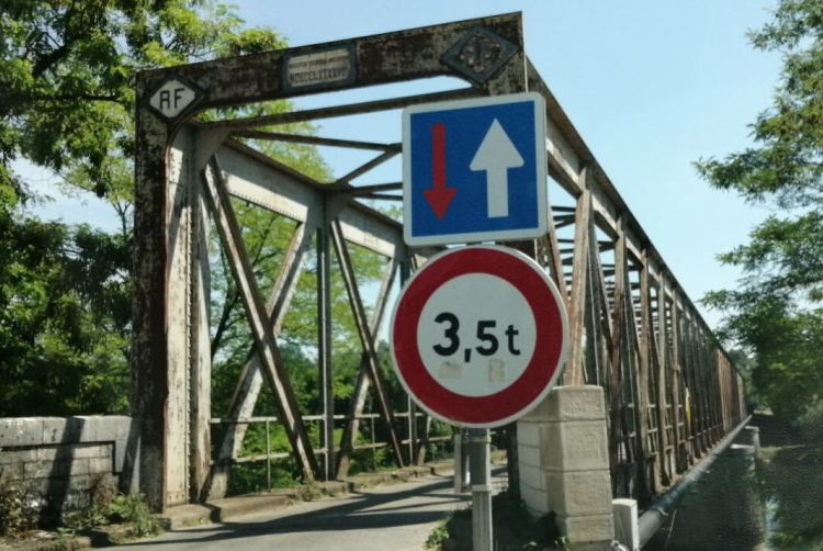 Jura : Début des travaux sur le pont de Salans
