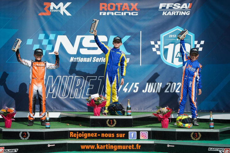 Un jeune haut-doubiste remporte une épreuve majeure de karting