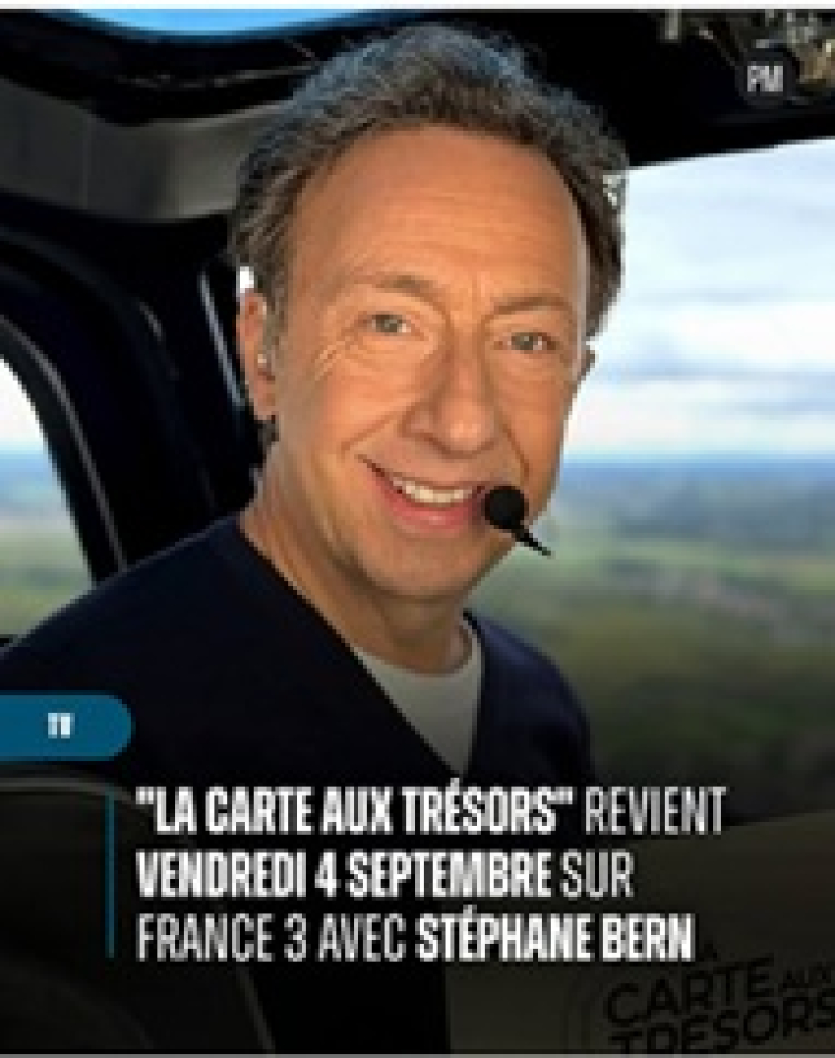 Le Jura &agrave; l&rsquo;honneur dans &laquo; La Carte aux Tr&eacute;sors &raquo; sur France 3