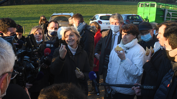 Valérie Pécresse en visite dans le Doubs