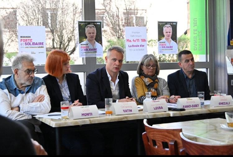 Municipales 2026 &agrave; Besan&ccedil;on  : la liste Leuba dans l&rsquo;attente du texte PS&ndash;&Eacute;cologistes