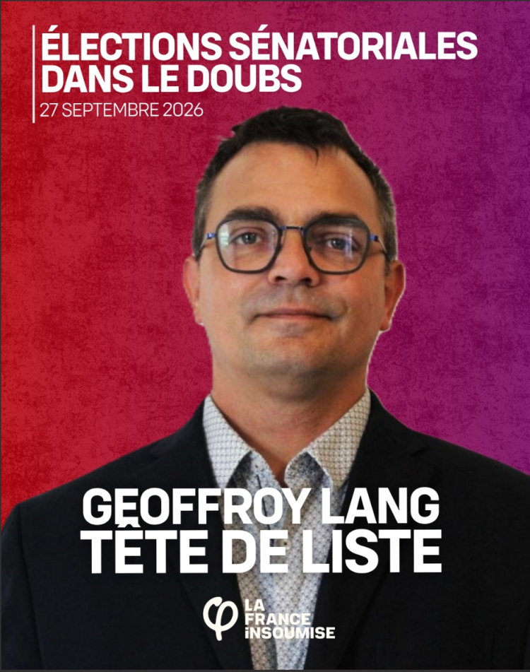Dans le Doubs, La France insoumise place la d&eacute;fense des communes au c&oelig;ur des s&eacute;natoriales