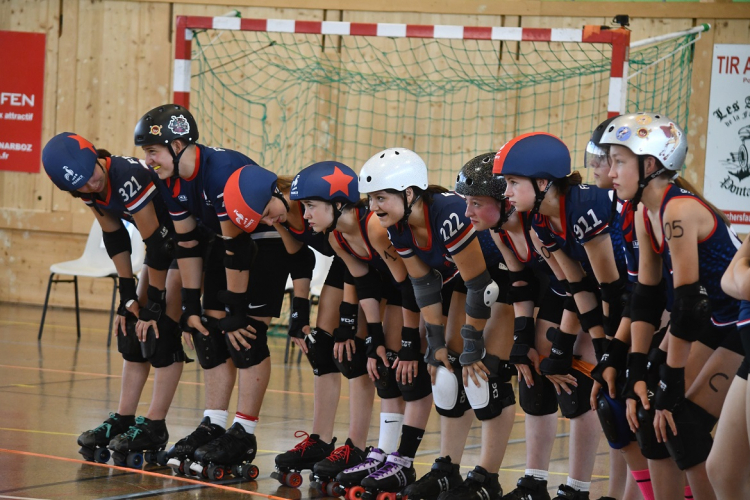 Roller derby : l’équipe de France junior en stage à Pontarlier
