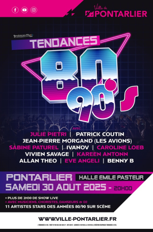 Pontarlier / Génération 80/90 : Le concert qui rallume les étoiles !