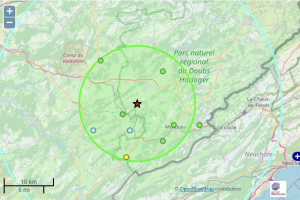 Orchamps Vennes : la terre a tremblé hier soir