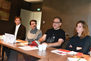 Conférence de presse ce matin, en présence notamment d&#039;Aline Chassagne (pdte du syndicat mixte) et JF Verdier ( directeur aertistique et musical de l&#039;orchestre)