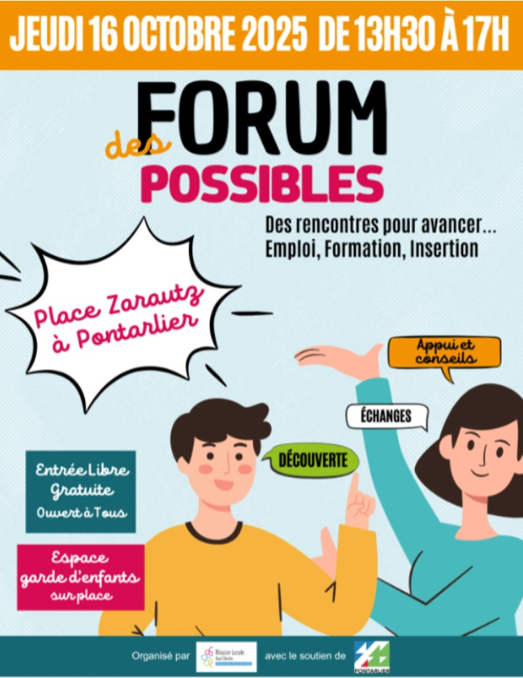 Pontarlier : un forum pour l’emploi au cœur des quartiers